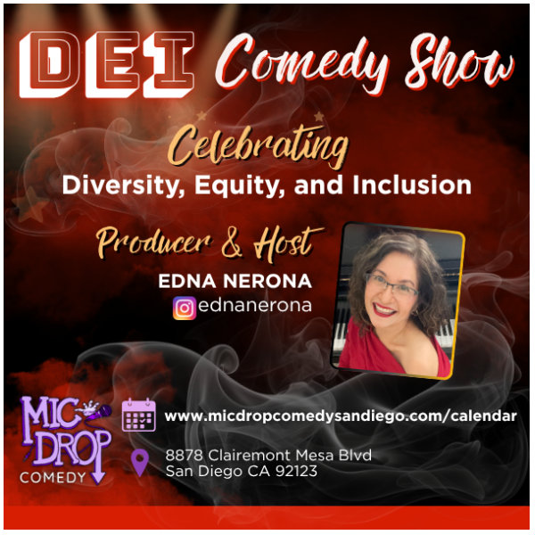 DEI Comedy Headshot