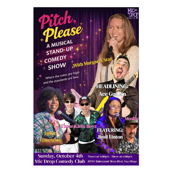 Pitch Please: A Musical Stand-Up Comedy Show Headshot