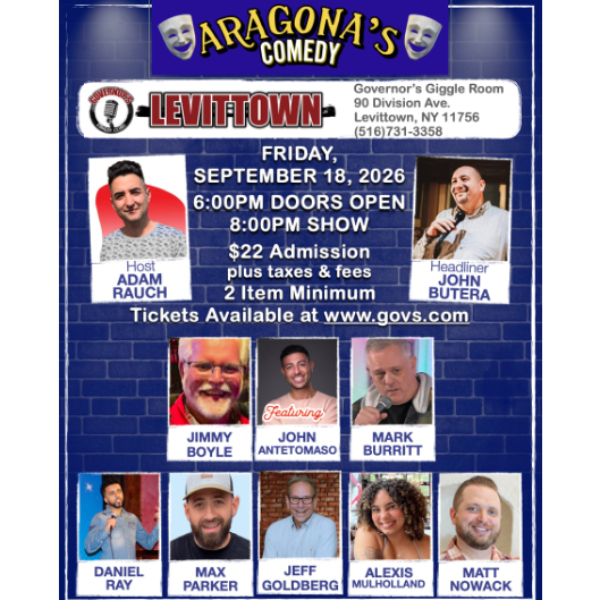 ARAGONA COMEDY PRESENTS  Headshot