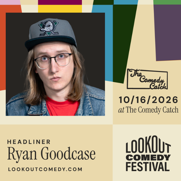 Lookout Comedy Festival with Ryan Goodcase Headshot