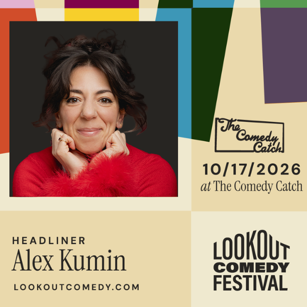 Lookout Comedy Festival with Alex Kumin Headshot