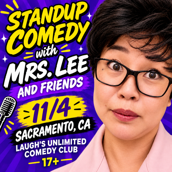 Mrs. Lee & Friends: Stand-Up Comedy Headshot