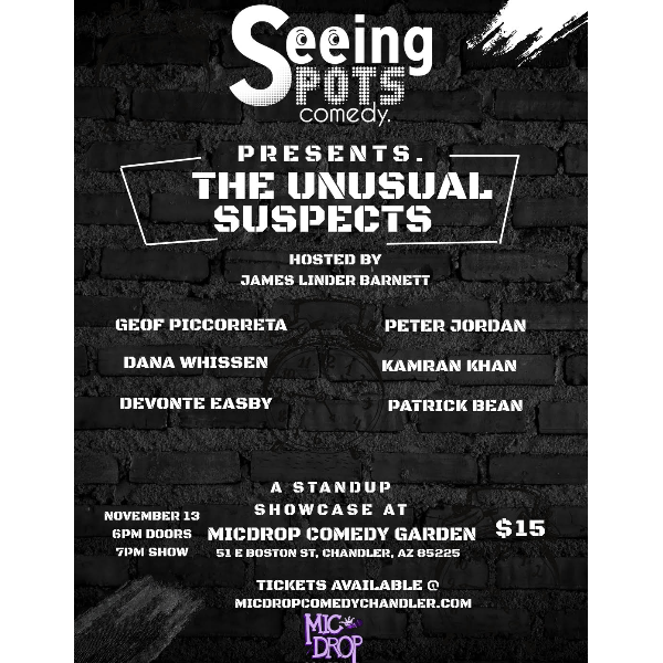 Seeing Spots Comedy Presents: 