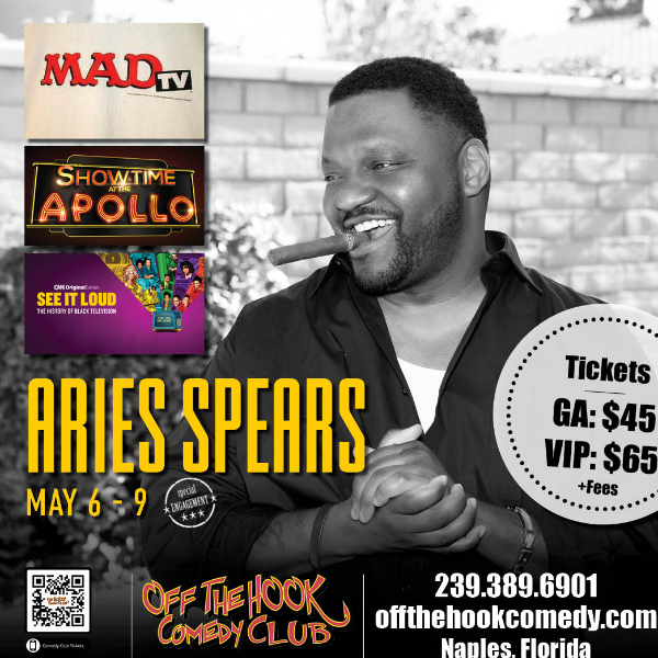 Aries Spears Headshot