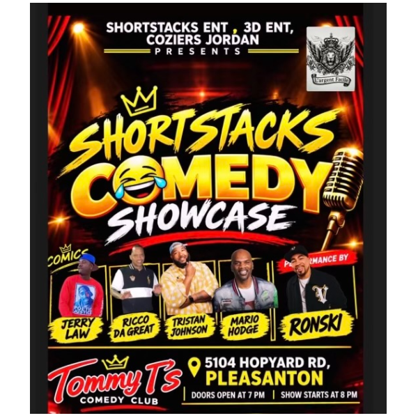 Shortstacks Comedy Showcase Headshot