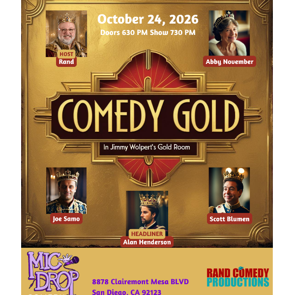 Comedy Gold Headshot
