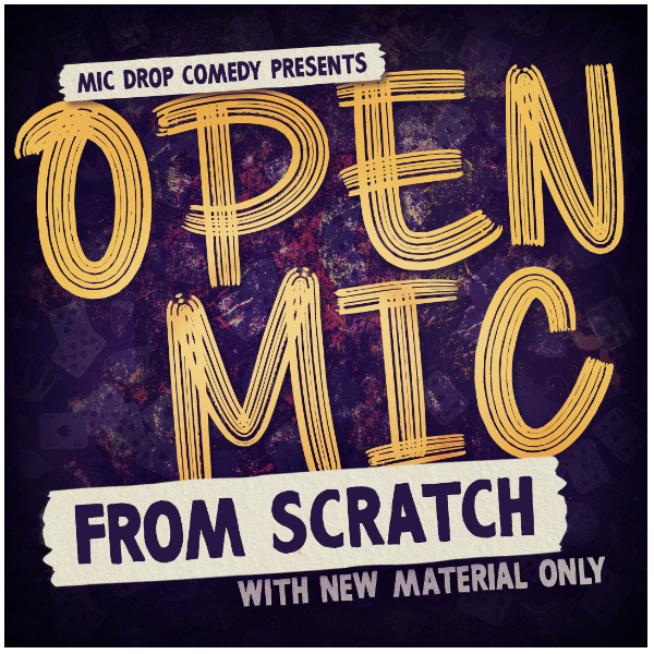 Open Mic From Scratch  Headshot
