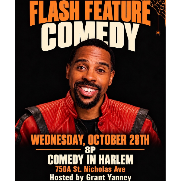 FLASH FEATURE COMEDY SHOW Headshot
