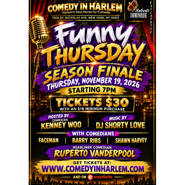 Funny Thursdays Comedy Show Headshot