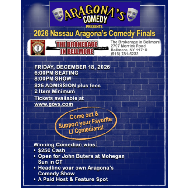 ARAGONA COMEDY PRESENTS  Headshot