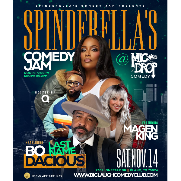 Plano Comedy Festival Presents Spinderella's Comedy Jam Headshot