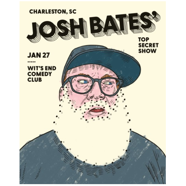Josh Bates' Top Secret Show Headshot